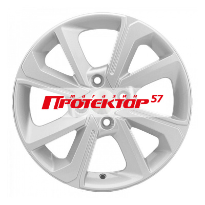Диск 6x15 4x100 ET48 D54.1 Khomen Wheels V-Spoke 501 F-Silver
