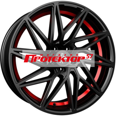 Диск 8.5x19 5x114.3 ET40 D72.6 Keskin Tuning KT20 Matt Black Red Inside