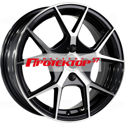 Диск 5.5x14 4x100 ET35 D67.1 Megami MGM-18 BKF