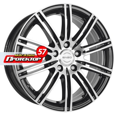 Диск 7x17 4x100 ET40 D73.1 ENZO 103 dark