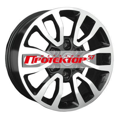 Диск 7.5x18 6x139.7 ET38 D67.1 Replay MI180 BKFP