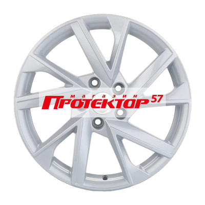 Диск 7x17 5x112 ET40 D57.1 Khomen Wheels V-Spoke 714 F-Silver