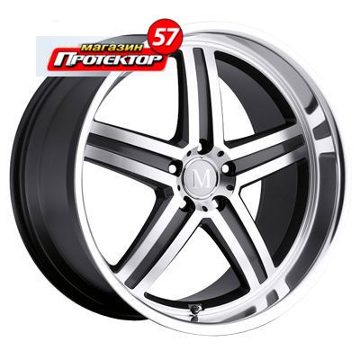 Диск 8x17 5x112 ET32 D66.6 Mandrus Mannheim Gunmetal Mirror Cut Face & Lip