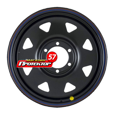 Диск 8x15 5x114.3 ET0 D84 ZEPP 4х4 Штамп Gloss Black