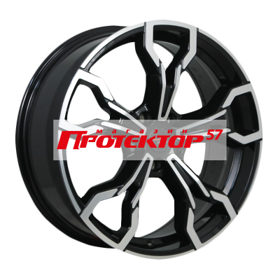 Диск 9.5x20 5x112 ET43 D66.6 Replica LA B563 BKF