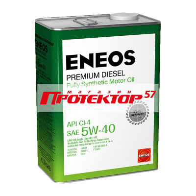 ENEOS Premium Diesel 5W40 синтетическое 4л