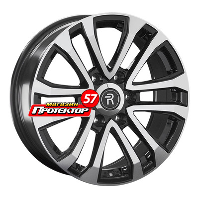 Диск 7.5x18 6x139.7 ET38 D67.1 Replay MI174 BKF