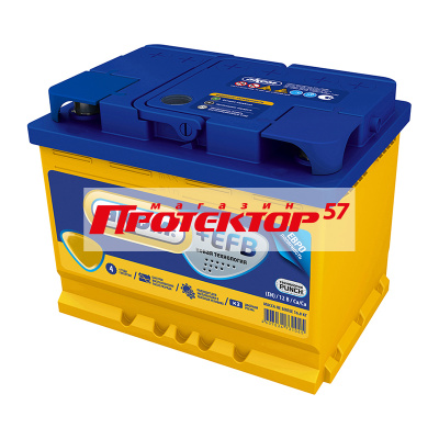 Аккумулятор AKOM Efb+ 75 А/ч R+ обратная EN750A 278x175x190 Стандартные