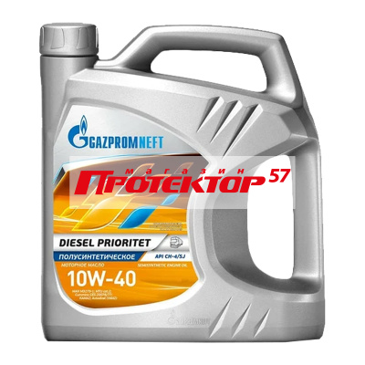 Gazpromneft Diesel Prioritet 10W40 CH-4/SJ полусинтетическое 5л