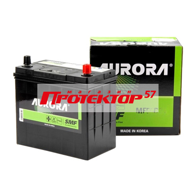 Аккумулятор AURORA JIS 45 А/ч L+ прямая EN430А 220x234x127 Выносные