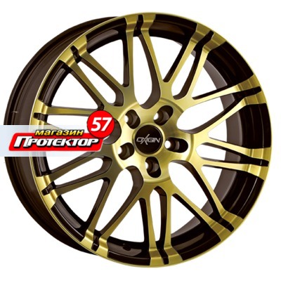 Диск 9.5x20 5x112 ET35 D72.6 Oxigin 14 Oxrock Brown Gold Polish