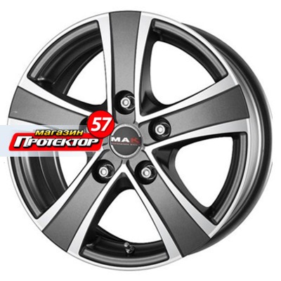 Диск 6.5x16 5x120 ET45 D65.1 MAK Van 5 Ice Titan