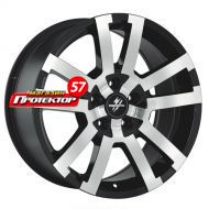Диск 8x17 5x114.3 ET35 D67.2 FONDMETAL 77001 Black Polished