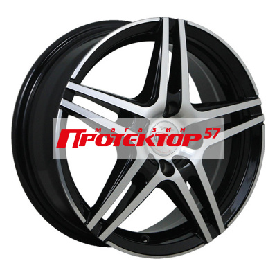 Диск 6x15 5x100 ET38 D57.1 Alcasta M54 BKF