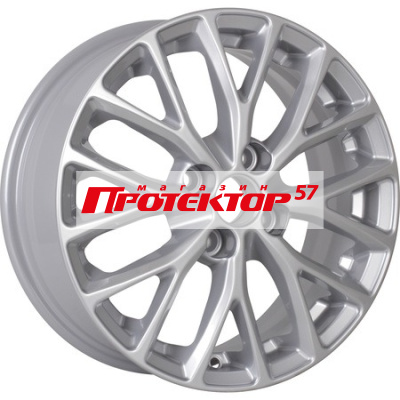 Диск 6x15 4x100 ET46 D54.1 KDW KD1545  Silver Painted 