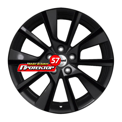 Диск Литой 7x18 PCD 5x114.3 ET50 D54.1 Carwel Чаны 1802 BL