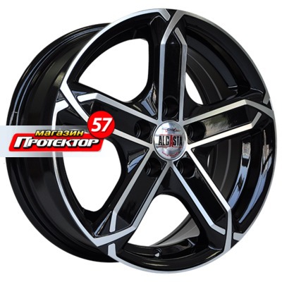 Диск 6.5x16 5x114.3 ET51 D67.1 Alcasta M19 BKF