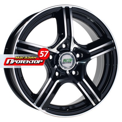 Диск 6x14 4x100 ET43 D60.1 N2O Y738 BFP