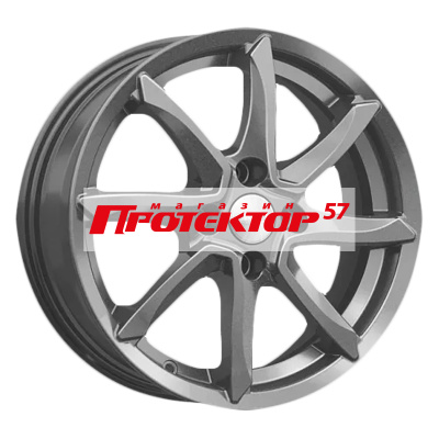 Диск 6x15 4x100 ET37 D60.1 СКАД Осака Graphite