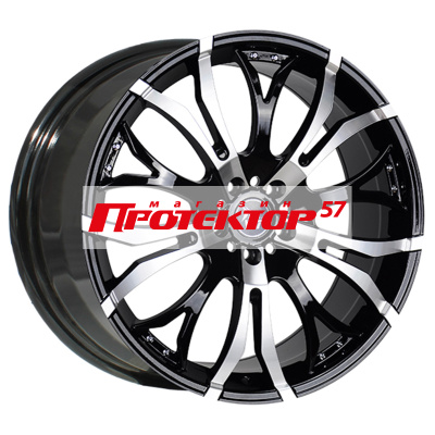 Диск 7x17 5x108 ET55 D63.3 YST X-21 BKF