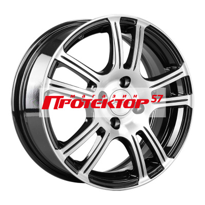 Диск 6x15 4x108 ET25 D65.1 X-trike X-105 BK/FP