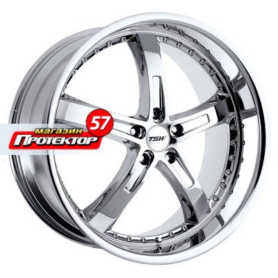 Диск 8x17 5x112 ET45 D72 TSW Jarama Chrome