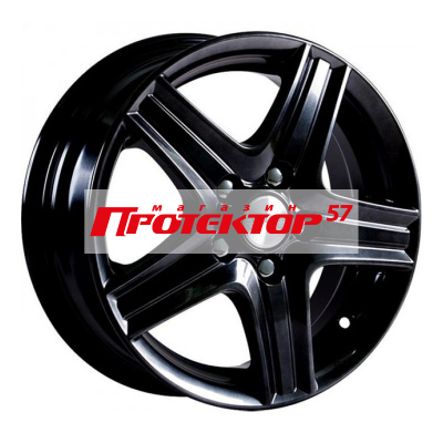 Диск 5.5x14 4x98 ET38 D58.6 СКАД Магнум Черный бархат