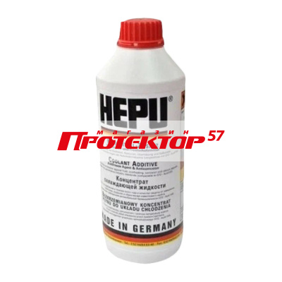 Антифриз Hepu UNIVERSAL красный концентрат 1.5л