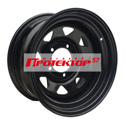 Диск 7x16 5x139.7 ET-19 D110 BZK УАЗ Черный