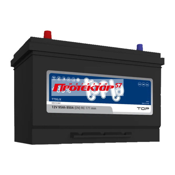 Аккумулятор TOPLA TOP JIS 95 А/ч L+ прямая EN850A 306x173x200 Выносные