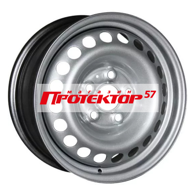 Диск 5.5x14 4x108 ET24 D65.1 Trebl 6215T silver