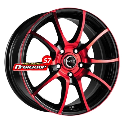 Диск 6x14 4x100 ET38 D67.1 Racing Wheels H-470 BK-ORD F/P