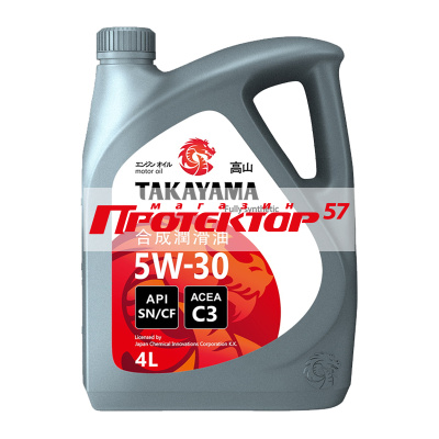 Takayama Motor Oil 5W30 C3 SN/CF C3 Cинтетическое 4л