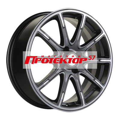 Диск 10.5x21 5x130 ET35 D84.1 Khomen Wheels ORG2102 (G class) Black-FP