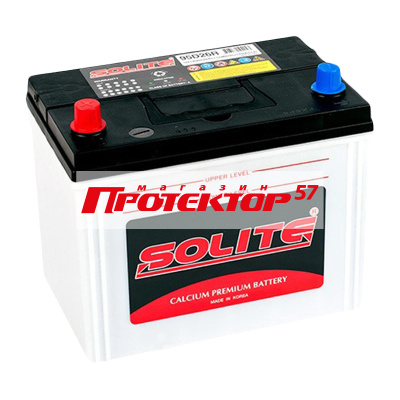 Аккумулятор SOLITE 85 А/ч L+ прямая EN650A 260х168х225 Выносные