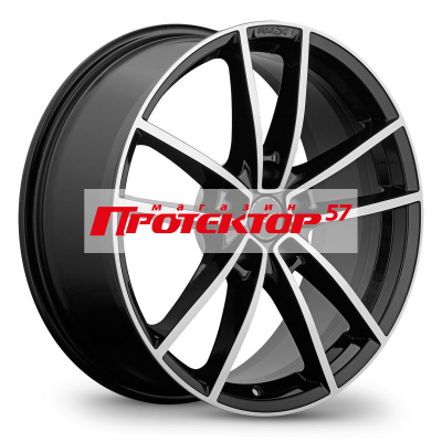 Диск 7.5x19 5x114.3 ET40 D64.1 X-trike X-140 BK/FP