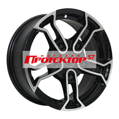 Диск 6.5x16 5x139.7 ET40 D98.6 Alcasta M18 BKF