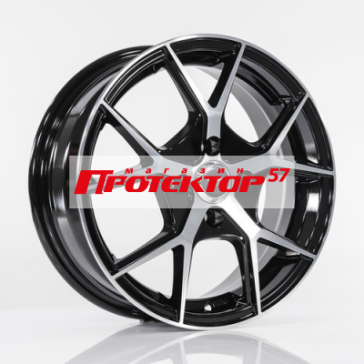 Диск Литой 5.5x14 PCD 4x100 ET43 D60.1 Megami MGM-18FF BKF