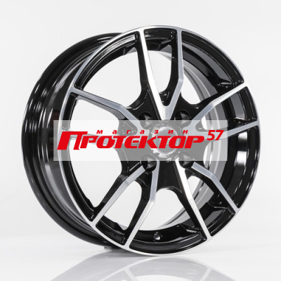 Диск Литой 5.5x14 PCD 4x100 ET35 D67.1 Megami MGM-20FF BKF