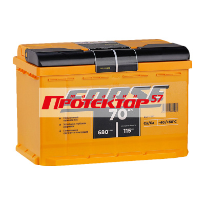 Аккумулятор FORSE 70 А/ч L+ Прямая EN680A 276х175х190 Стандартные