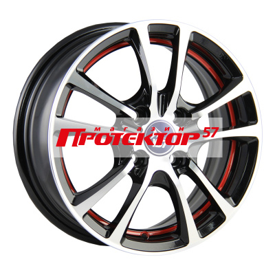 Диск 6x15 4x100 ET40 D60.1 YST X-3 BKFRSI