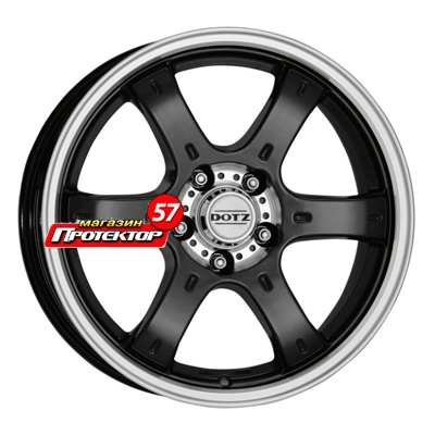 Диск 8x17 5x114.3 ET35 D71.6 Dotz Crunch BKL