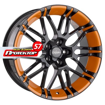 Диск 8.5x20 5x120 ET35 D76.9 Oxigin 14 Oxrock Foil Orange