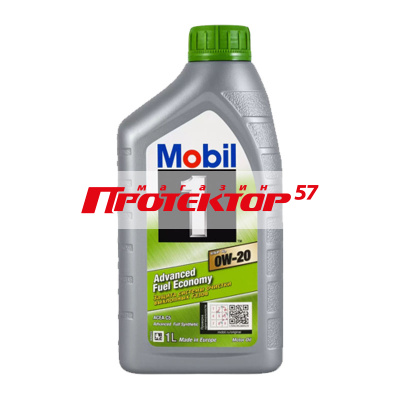 MOBIL 1 0W20 SN+/SP синтетическое 1л