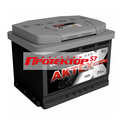 Аккумулятор АКТЕХ 60 А/ч L+ прямая EN570A 242x175x190 Стандартные