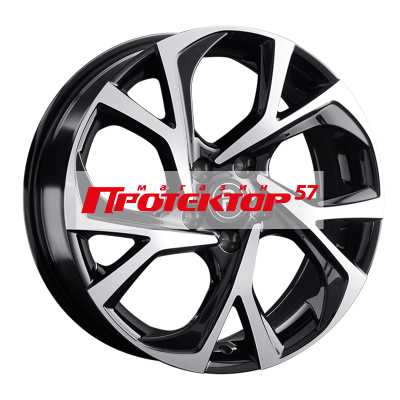 Диск 7x17 5x114.3 ET35 D60.1 Replay LX168 BKF