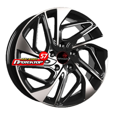 Диск 7x17 5x112 ET40 D57.1 Remain R206 Алмаз-черный