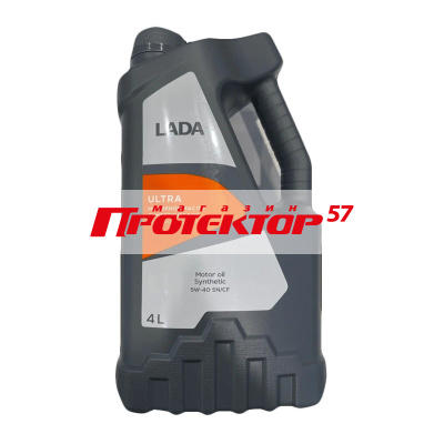 LADA Ultra 5W40 синтетическое 4л