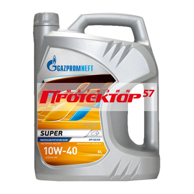 Gazpromneft Super 10W40 полусинтетическое 5л