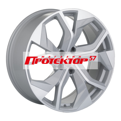 Диск 8.5x20 5x112 ET20 D66.6 Khomen Wheels KHW2006 Brilliant Silver-FP